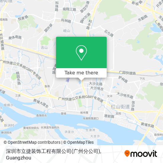 深圳市立捷装饰工程有限公司(广州分公司) map