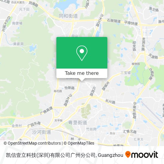 凯信壹立科技(深圳)有限公司广州分公司 map