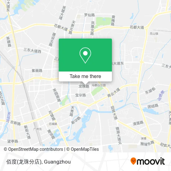 佰度(龙珠分店) map