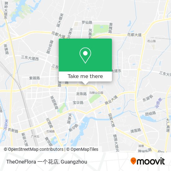 TheOneFlora 一个花店 map
