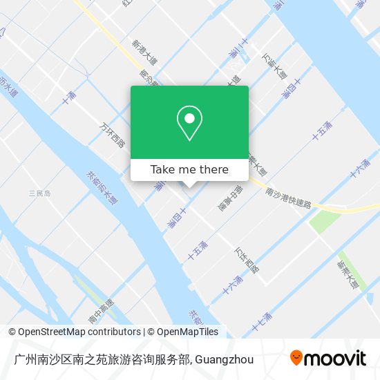广州南沙区南之苑旅游咨询服务部 map