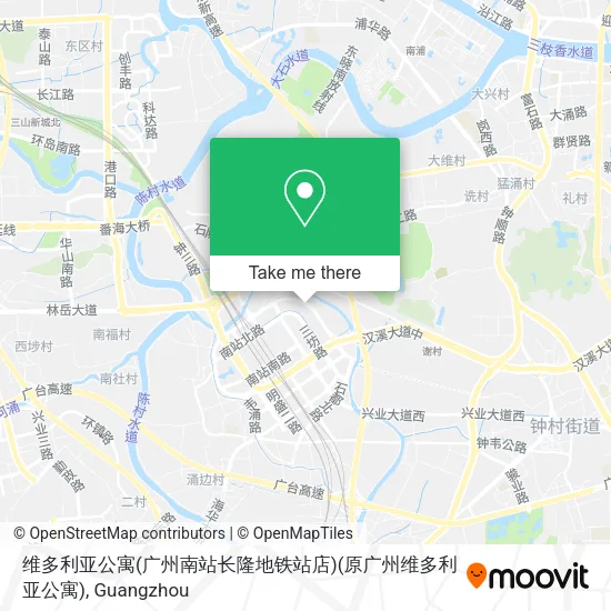 维多利亚公寓(广州南站长隆地铁站店)(原广州维多利亚公寓) map