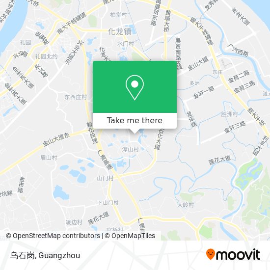 乌石岗 map