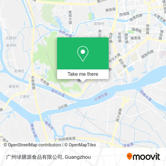广州绿膳源食品有限公司 map