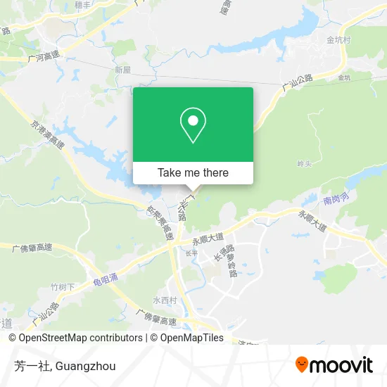 芳一社 map