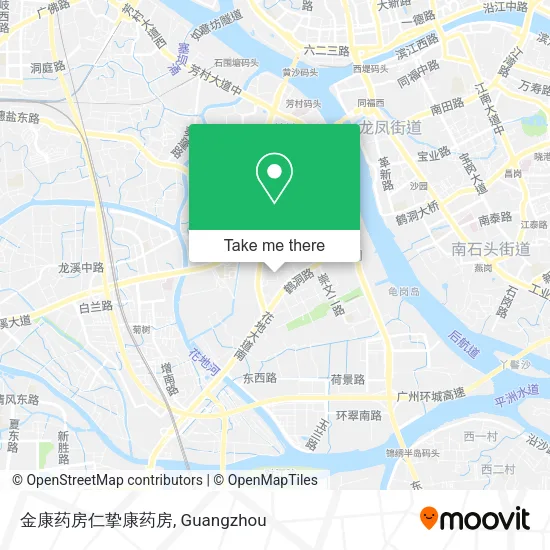 金康药房仁挚康药房 map