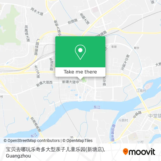 宝贝去哪玩乐奇多大型亲子儿童乐园(新塘店) map