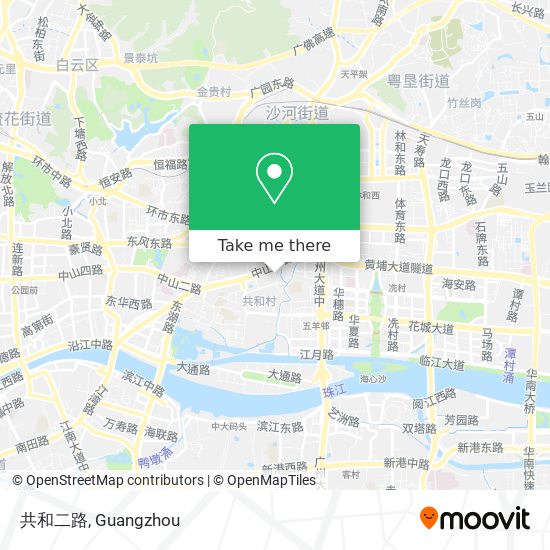 共和二路 map