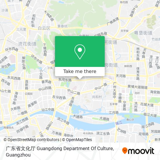 广东省文化厅 Guangdong Department Of Culture map