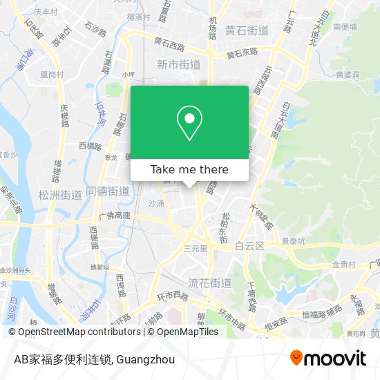 AB家福多便利连锁 map