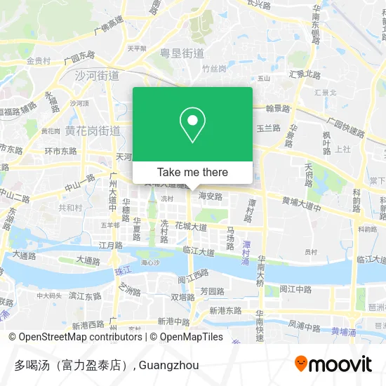 多喝汤（富力盈泰店） map