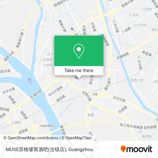 MUSE苏格缪斯酒吧(古镇店) map