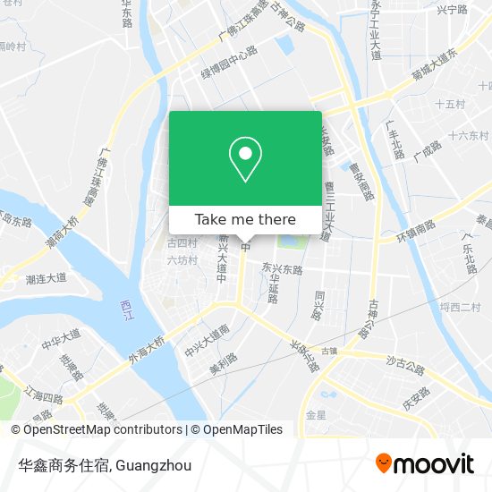 华鑫商务住宿 map