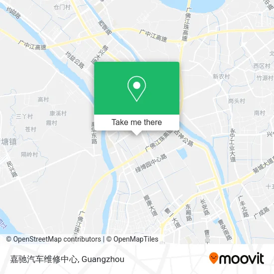 嘉驰汽车维修中心 map