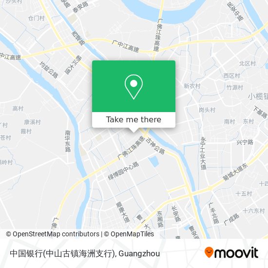 中国银行(中山古镇海洲支行) map