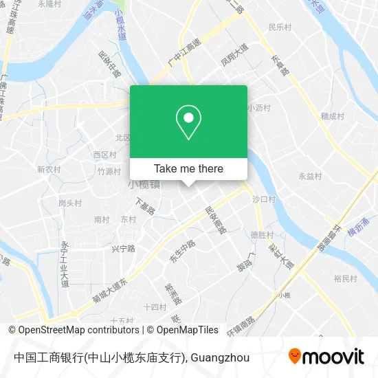 中国工商银行(中山小榄东庙支行) map