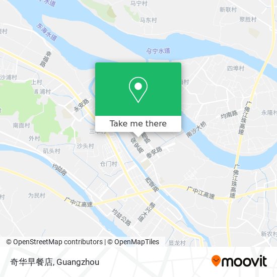 奇华早餐店 map
