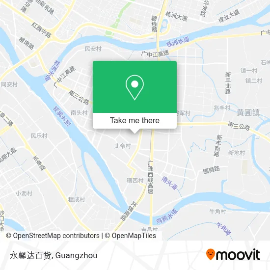 永馨达百货 map
