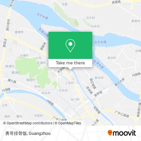 勇哥排骨饭 map