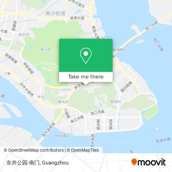 东井公园-南门 map