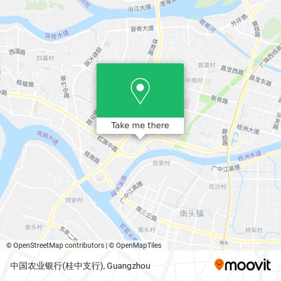 中国农业银行(桂中支行) map