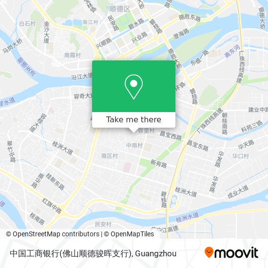 中国工商银行(佛山顺德骏晖支行) map