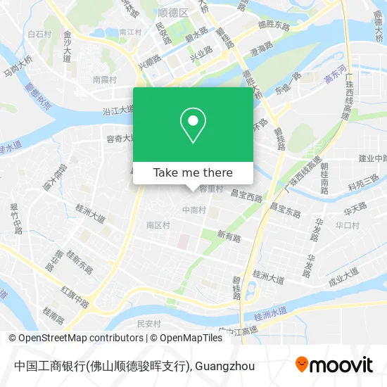 中国工商银行(佛山顺德骏晖支行) map