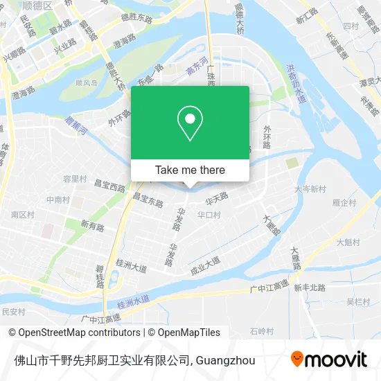 佛山市千野先邦厨卫实业有限公司 map