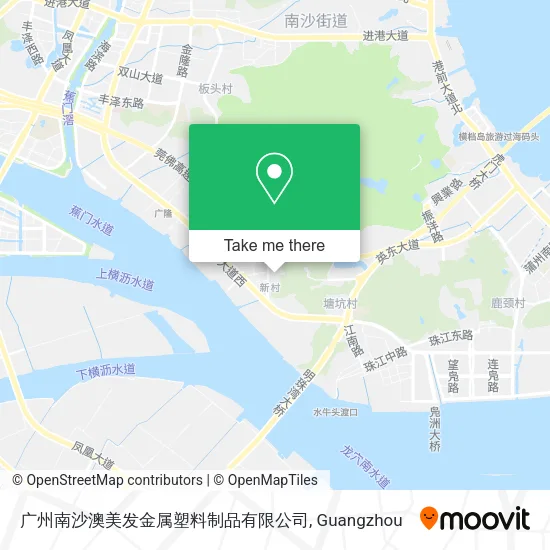 广州南沙澳美发金属塑料制品有限公司 map