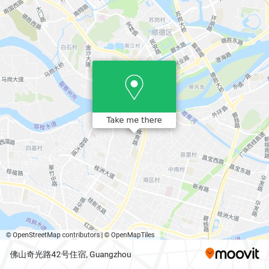 佛山奇光路42号住宿 map