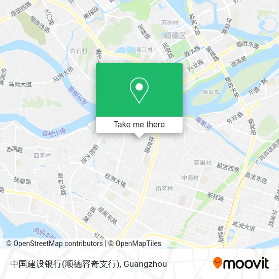 中国建设银行(顺德容奇支行) map