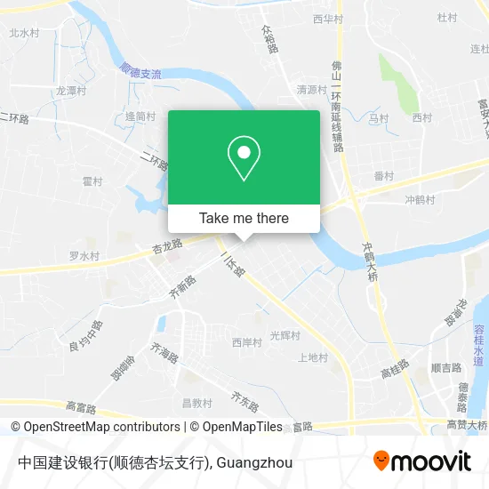 中国建设银行(顺德杏坛支行) map