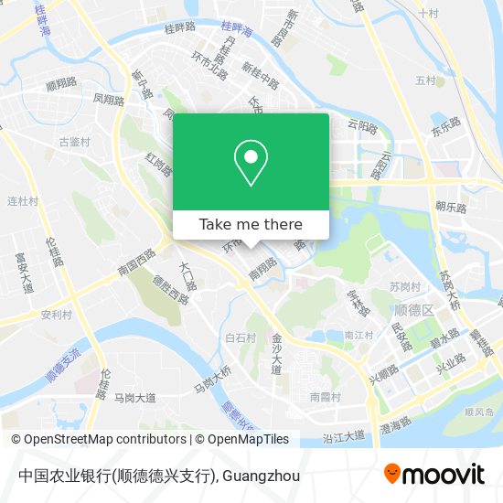 中国农业银行(顺德德兴支行) map