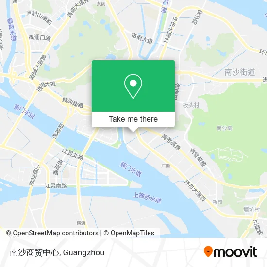 南沙商贸中心 map