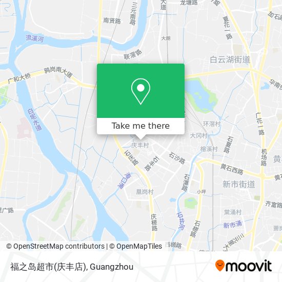 福之岛超市(庆丰店) map