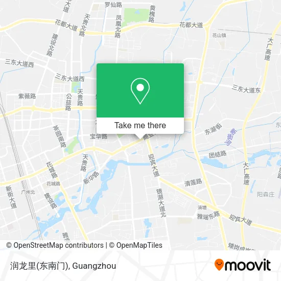 润龙里(东南门) map