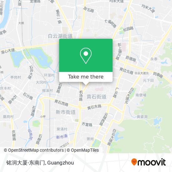 铭润大厦-东南门 map