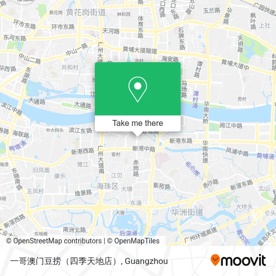 一哥澳门豆捞（四季天地店） map