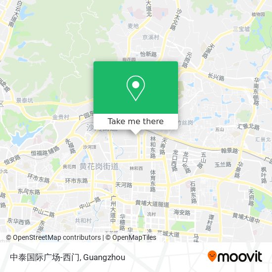 中泰国际广场-西门 map