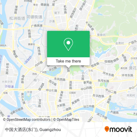中国大酒店(东门) map