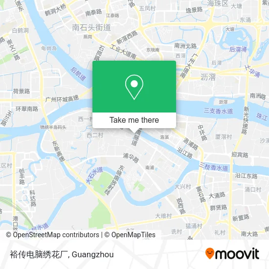 裕传电脑绣花厂 map