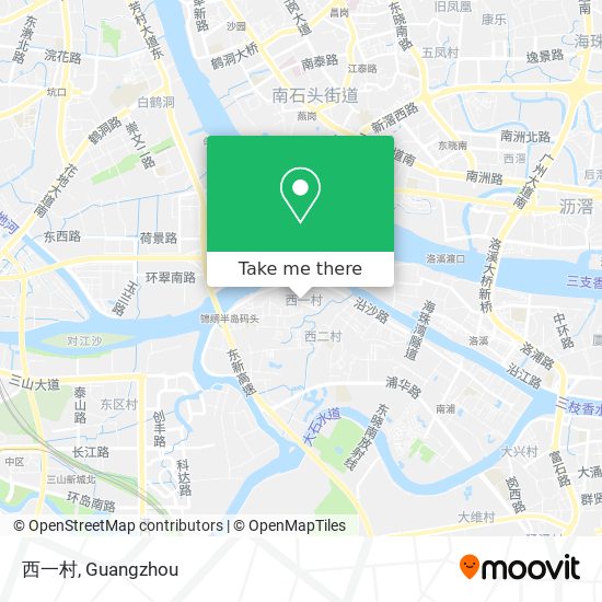 西一村 map