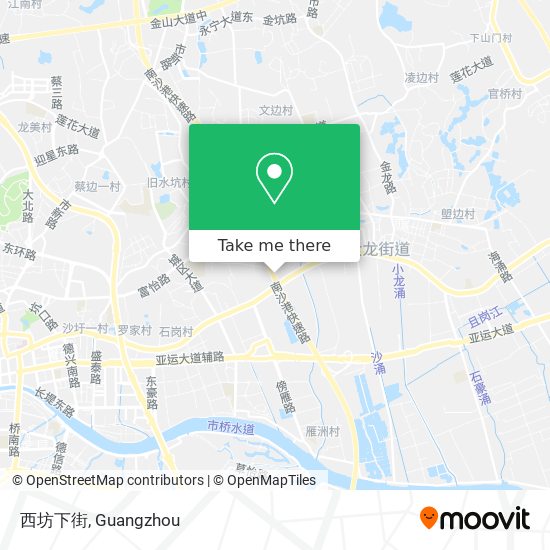 西坊下街 map