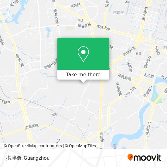 拱津街 map