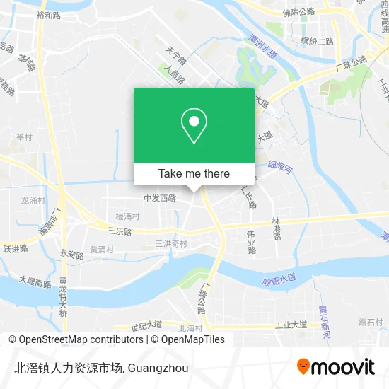 北滘镇人力资源市场 map