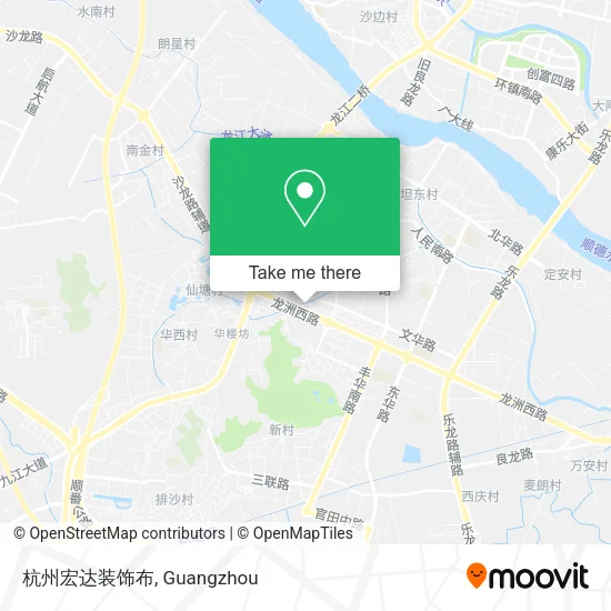 杭州宏达装饰布 map