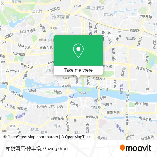 柏悦酒店-停车场 map