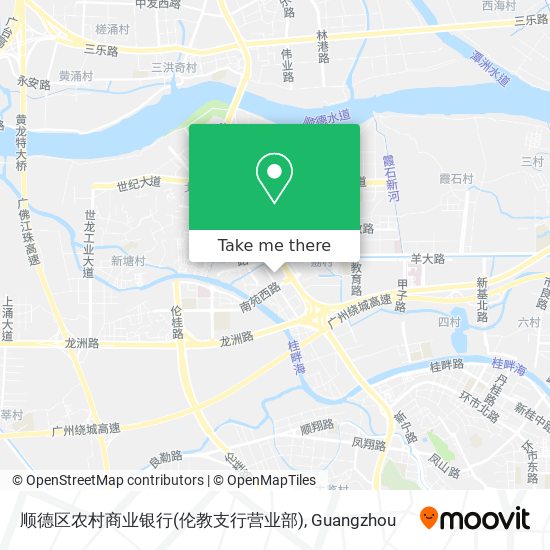 顺德区农村商业银行(伦教支行营业部) map