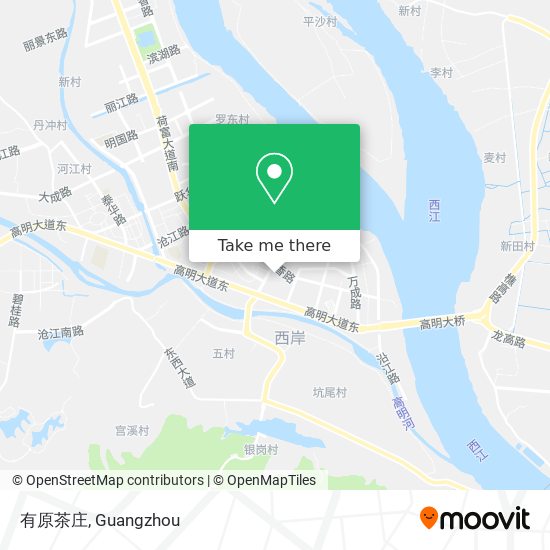 有原茶庄 map