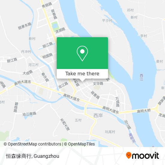 恒森缘商行 map